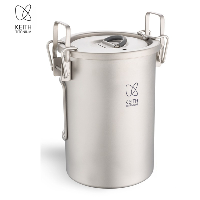 Camping Cooking Tin - KEITH Pentola per riso in titanio