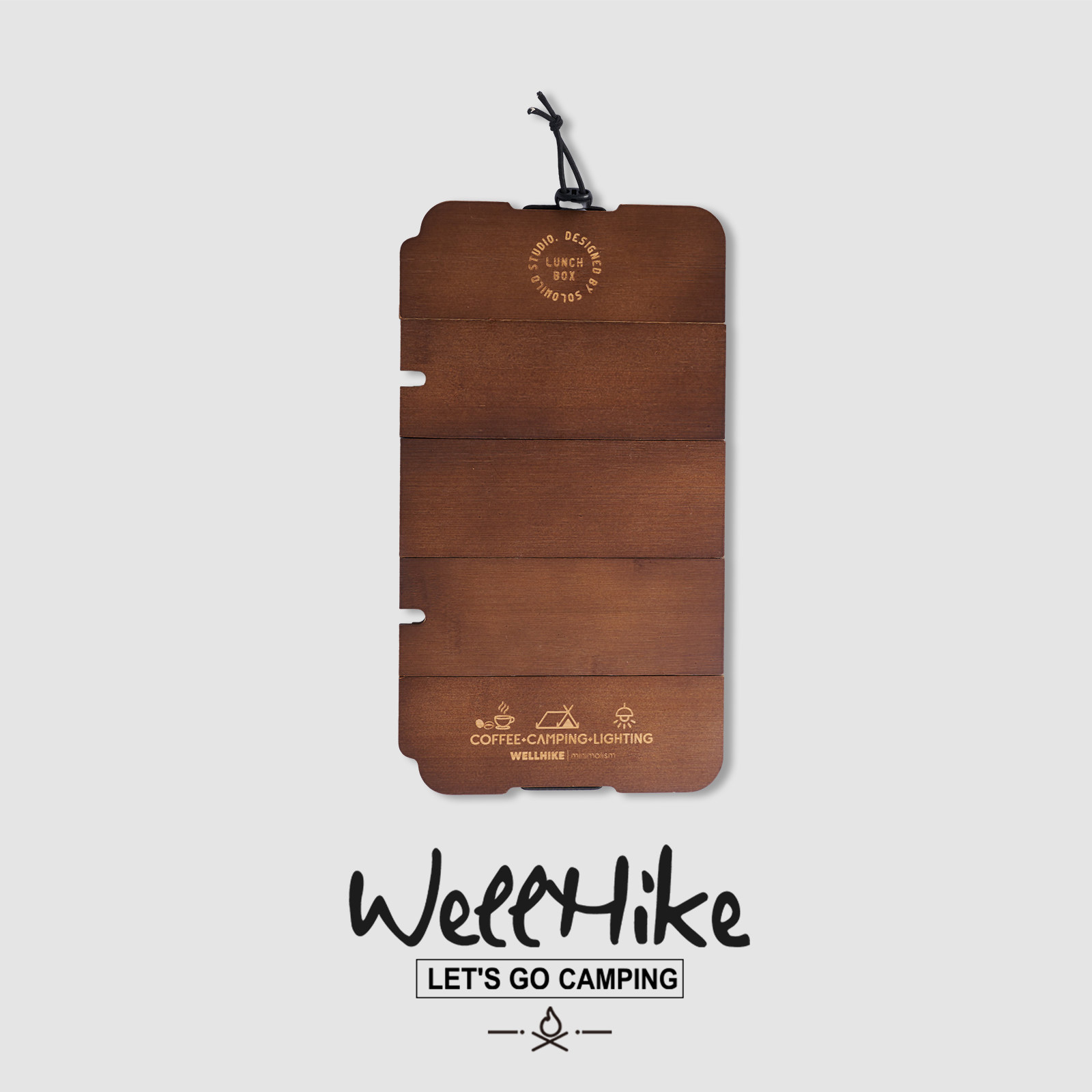Camp Cutting Board - WELLHIKE Scatola Porta Pranzo Pieghevole in
