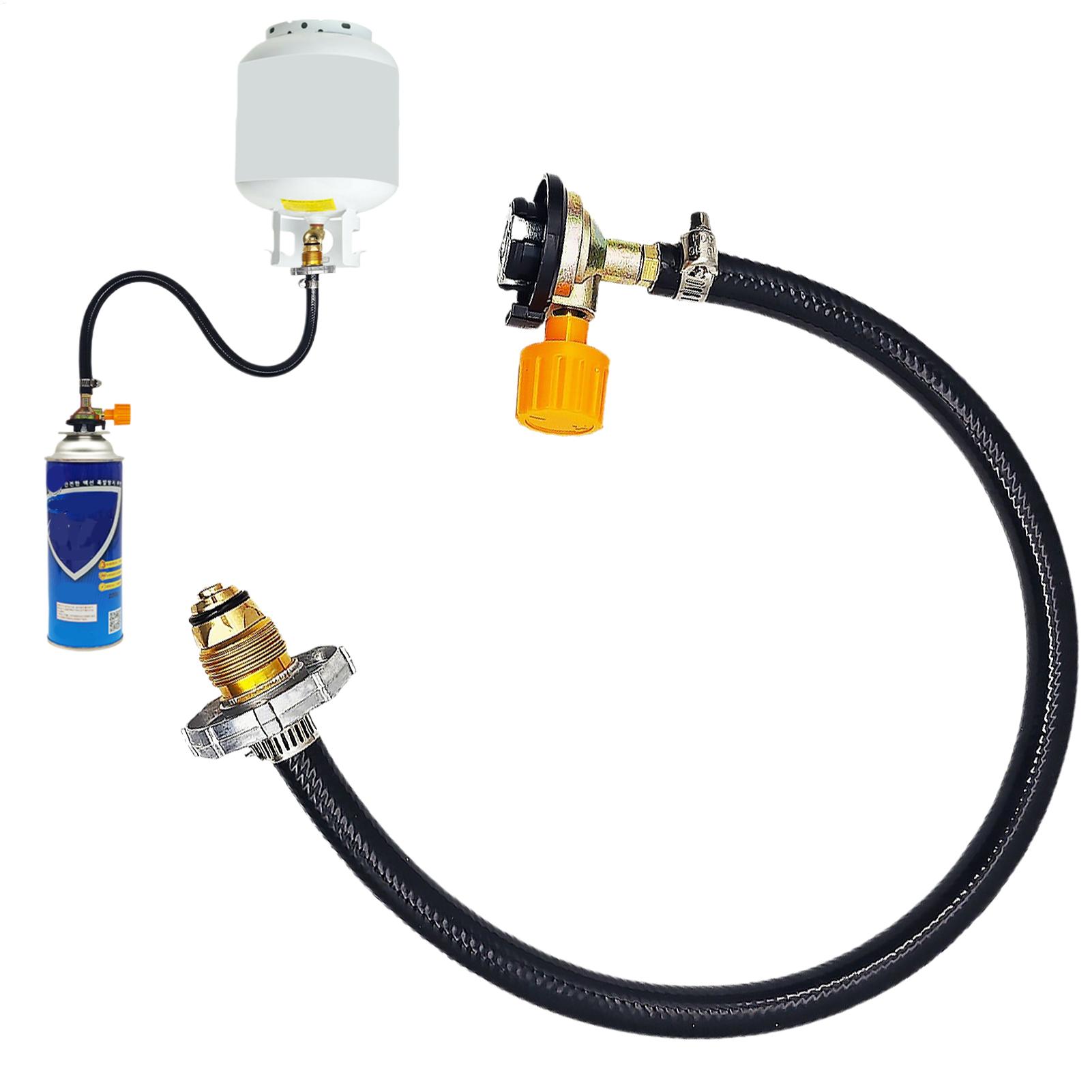 Camping Cooking Propane - Adattatore per Ricarica Propano con Valvola,