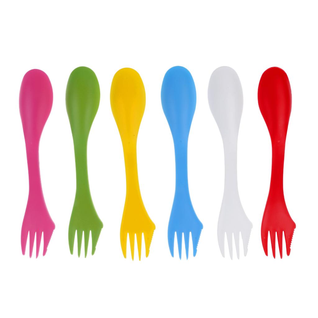 Camping Cooking And Eating Set - MagiDeal Set di 6 utensili da