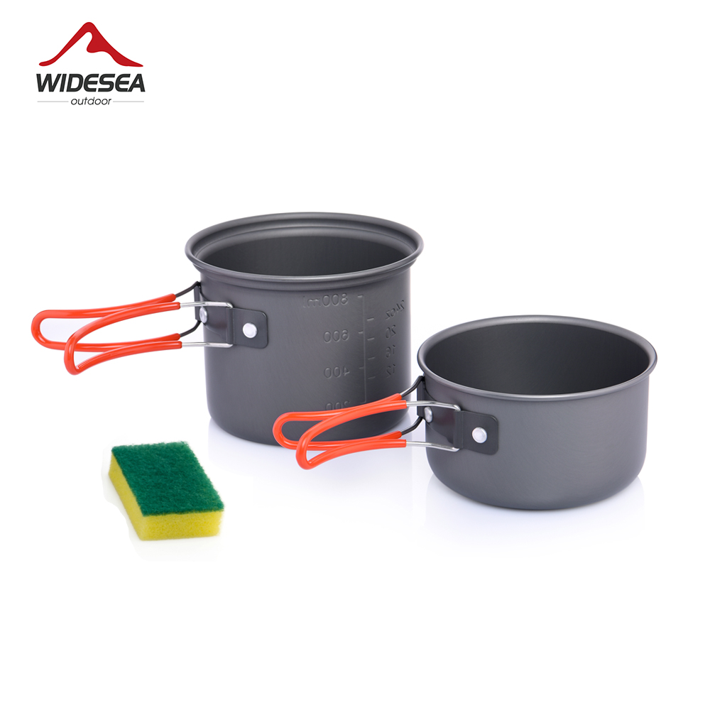 Camping Cooking And Eating Set - Widesea stoviglie da campeggio set da