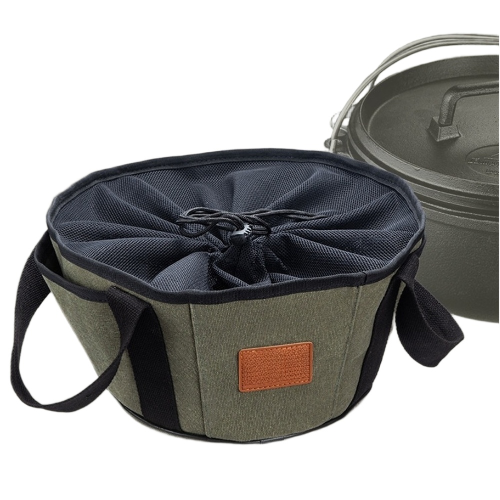 Camping Cooking Dutch Oven - Borsa portaoggetti per forno olandese da
