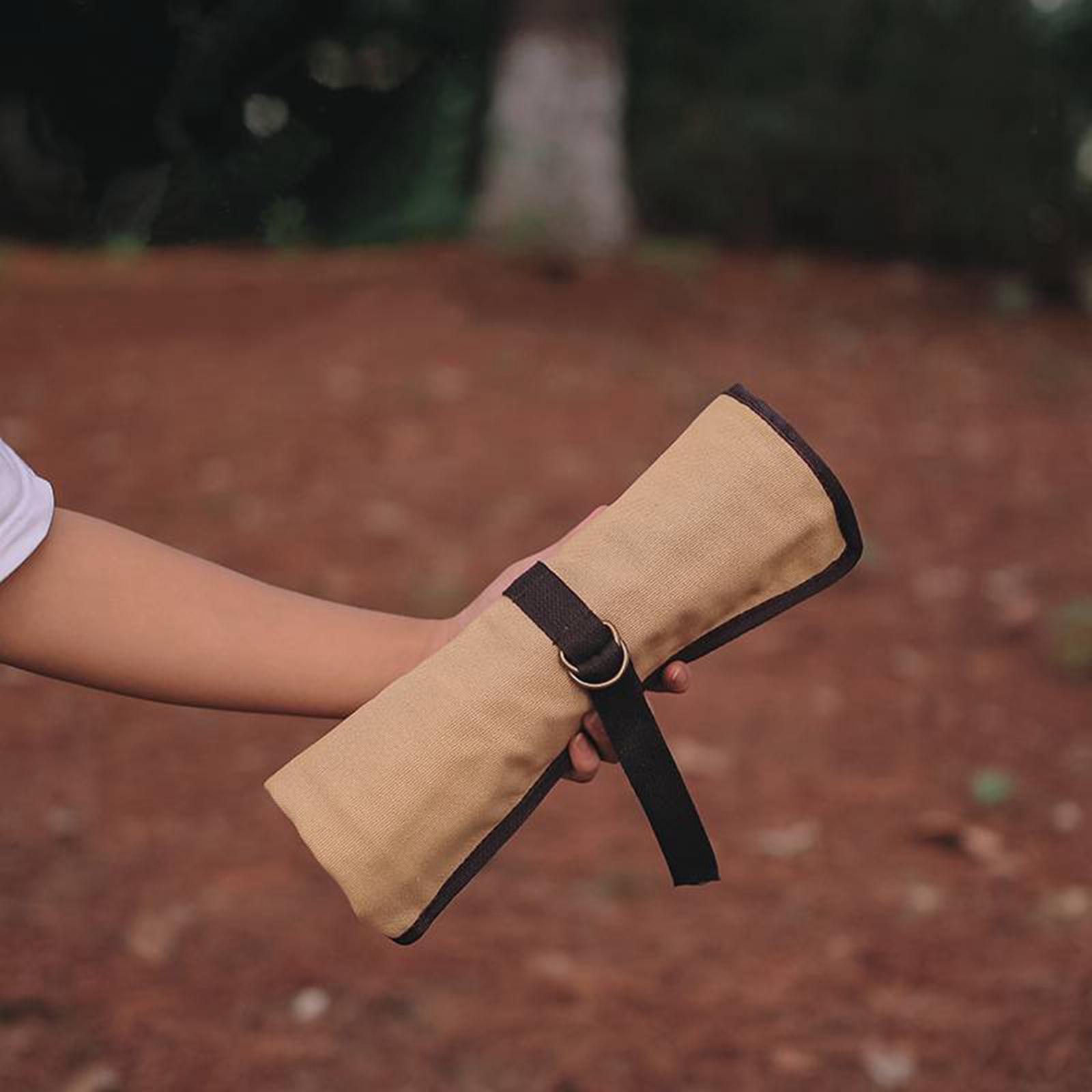 Camping Cooking Utensil Bag - Borsa arrotolabile per utensili da campeggio