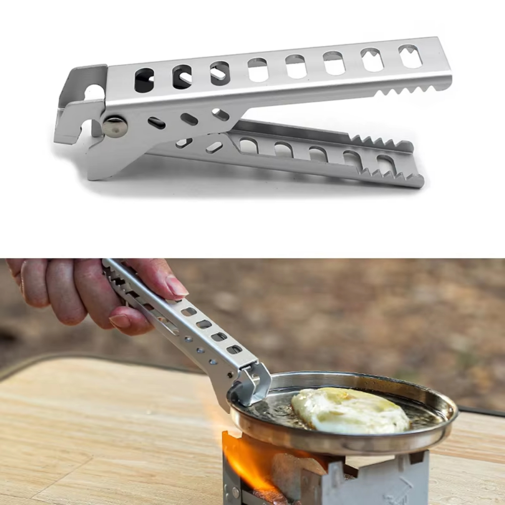 Camping Cooking Wok - Supporto per pinza per ciotola con