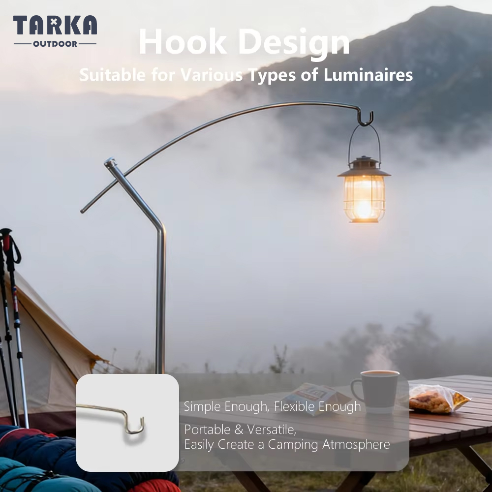 Camp Cutting Board - TARKA Supporto per lanterna staccabile Supporto