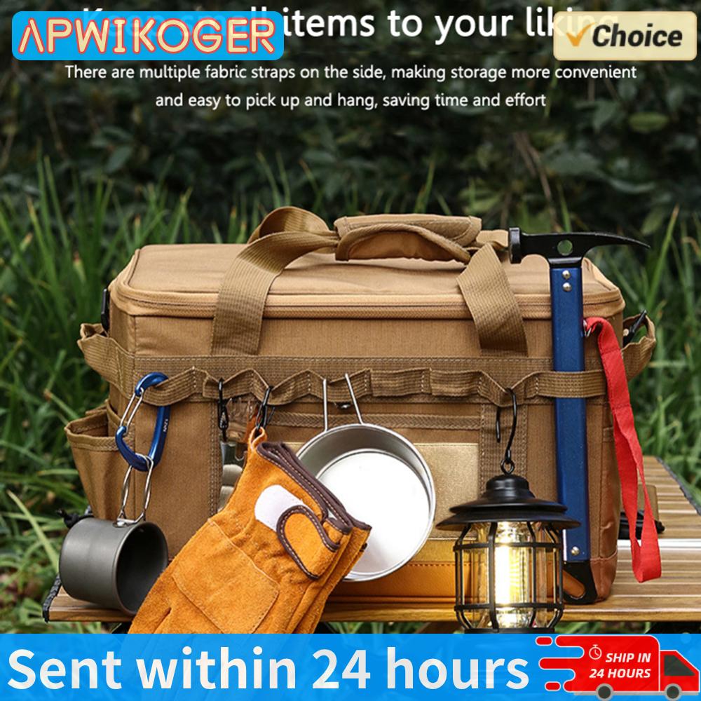 Camping Cooking Utensil Bag - Organizzatore di pentole da campeggio da