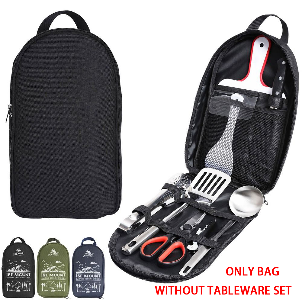 Camping Cooking Utensil Bag - 2024 Set di utensili da picnic