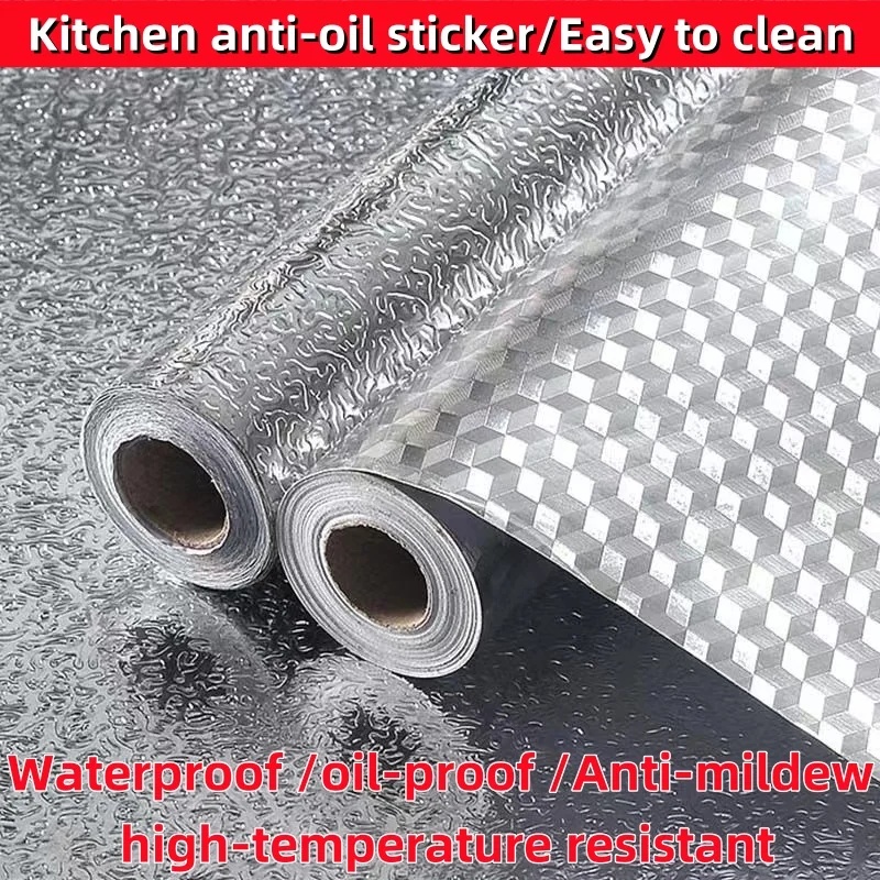 Aluminum Foil Heavy Duty - Adesivi autoadesivi resistenti all'olio da cucina