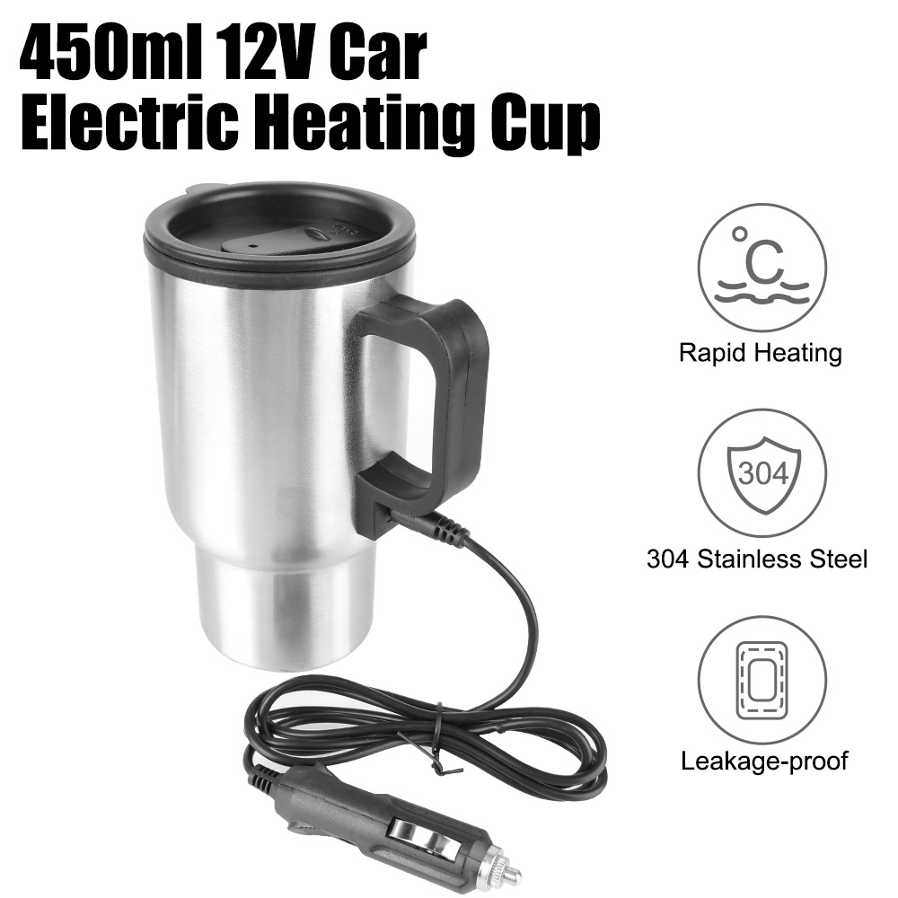 Camping Cooking Tin - 12V 450ml riscaldamento elettrico bollitore per