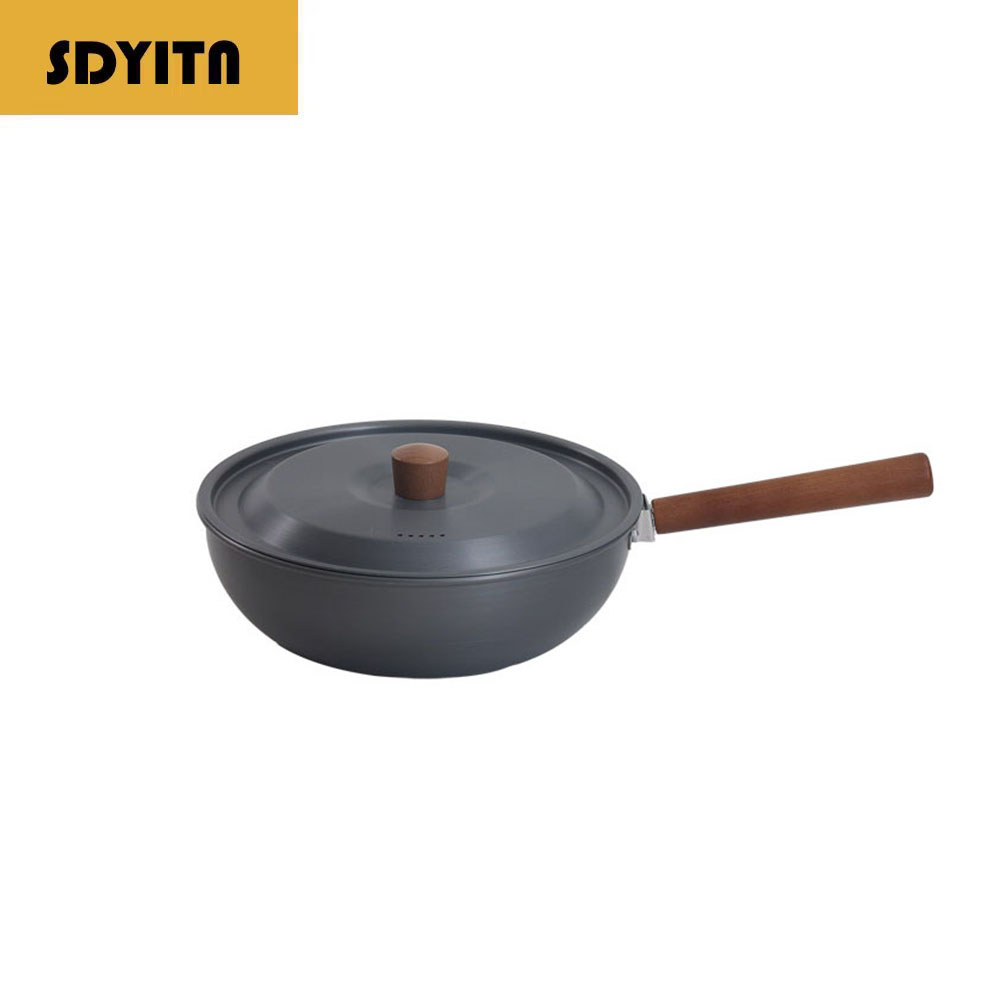Camping Cooking Wok - Wok da esterno in lega di