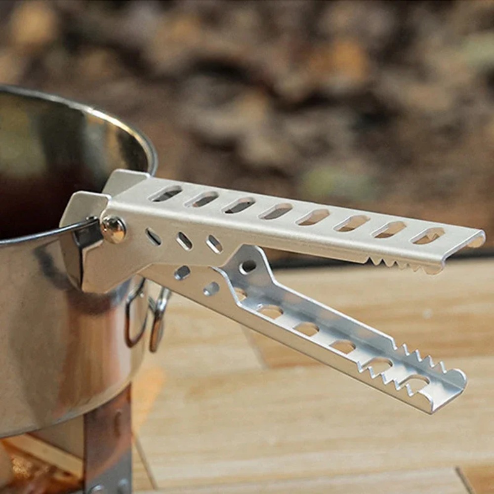 Camping Cooking Wok - Supporto per pinza per ciotola con