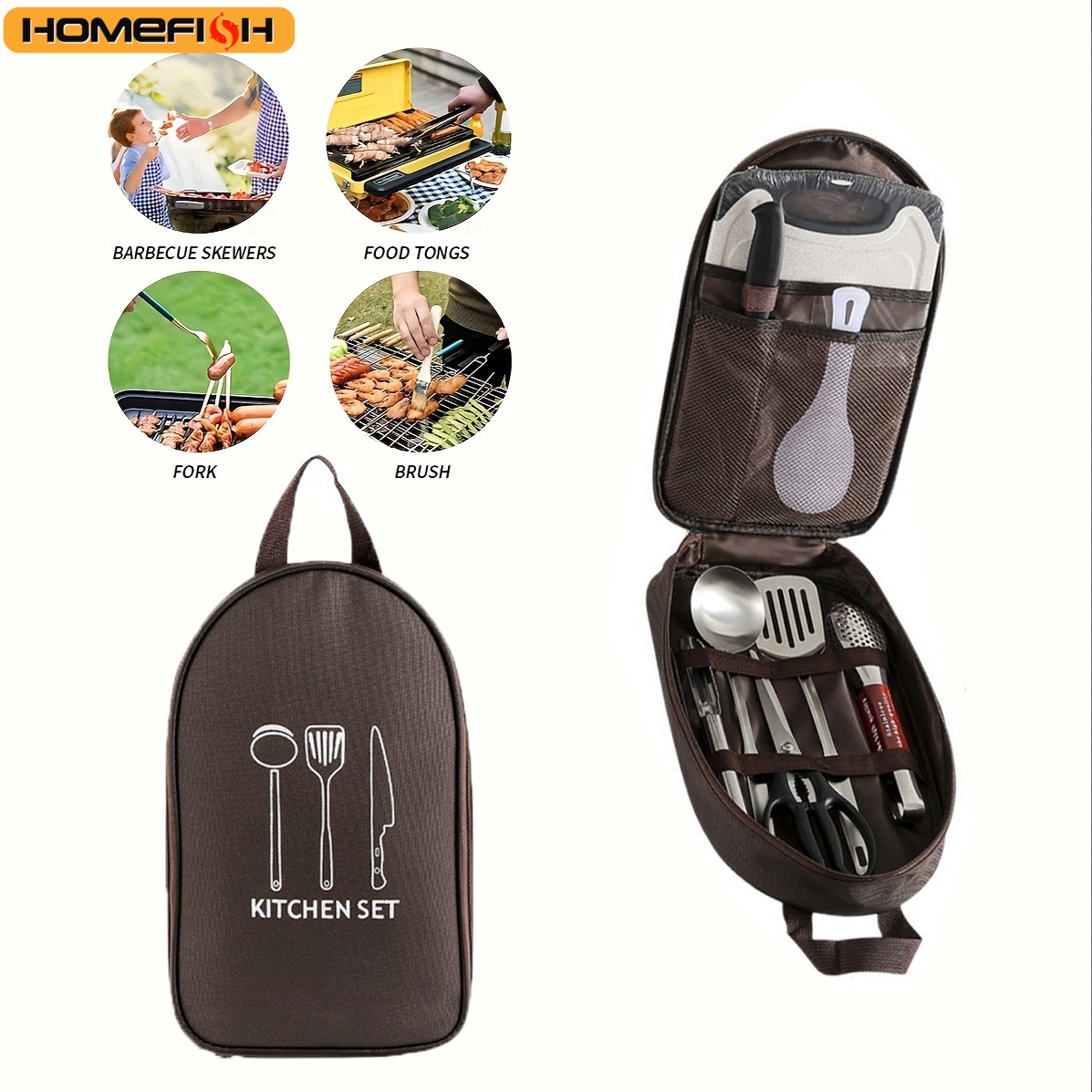 Borsa da cucina per esterni, b - Camping Cooking Equipment Bag recensione e prezzo
