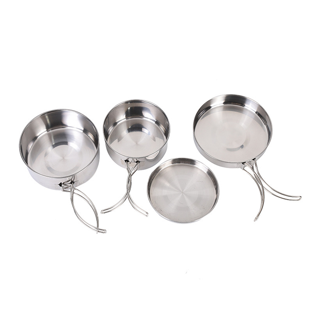 Set da cucina per esterni in a - Nesting Camping Cooking Set recensione e prezzo