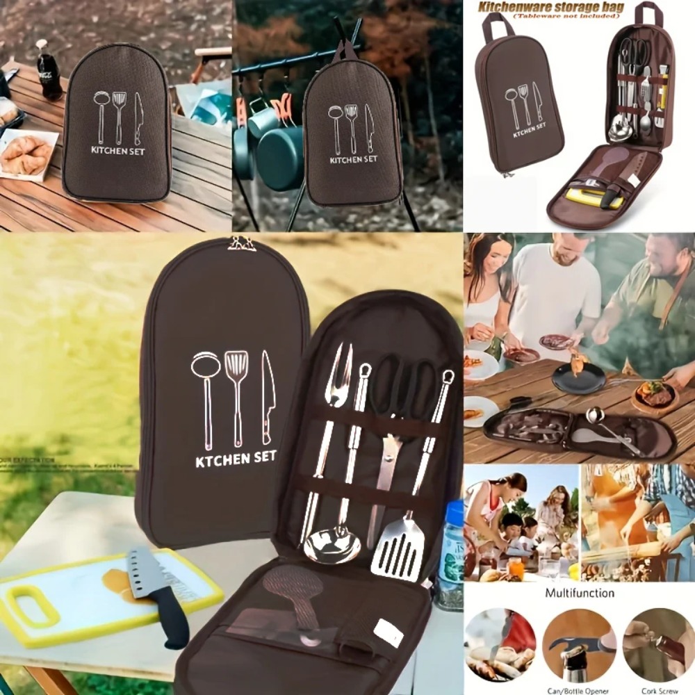 Borsa da cucina portatile per  - Camping Cooking Equipment Bag recensione e prezzo