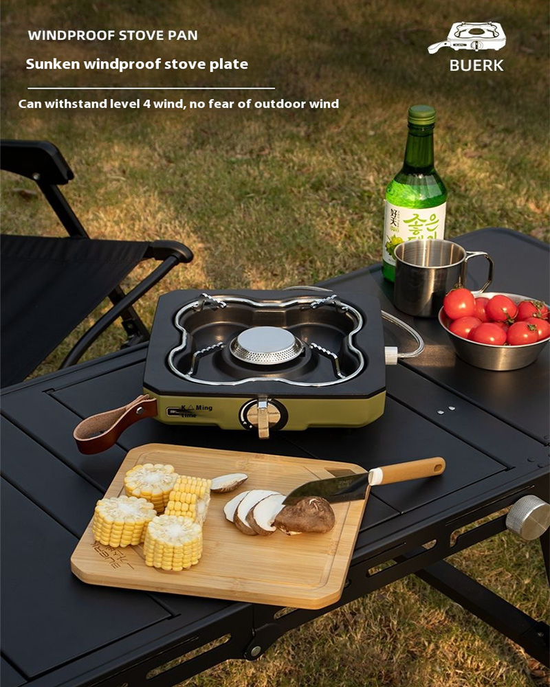 Buerk Desktop Stufa A Gas Este - Camping Cooking Propane recensione e prezzo
