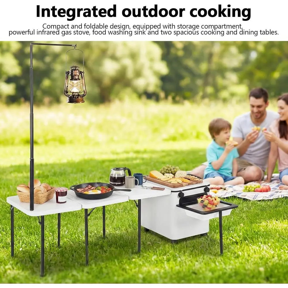 Carrello BBQ Portatile da Este - Camping Cooking Light recensione e prezzo