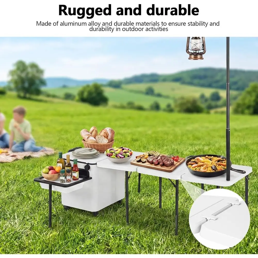 Carrello BBQ Portatile da Este - Camping Cooking Light recensione e prezzo