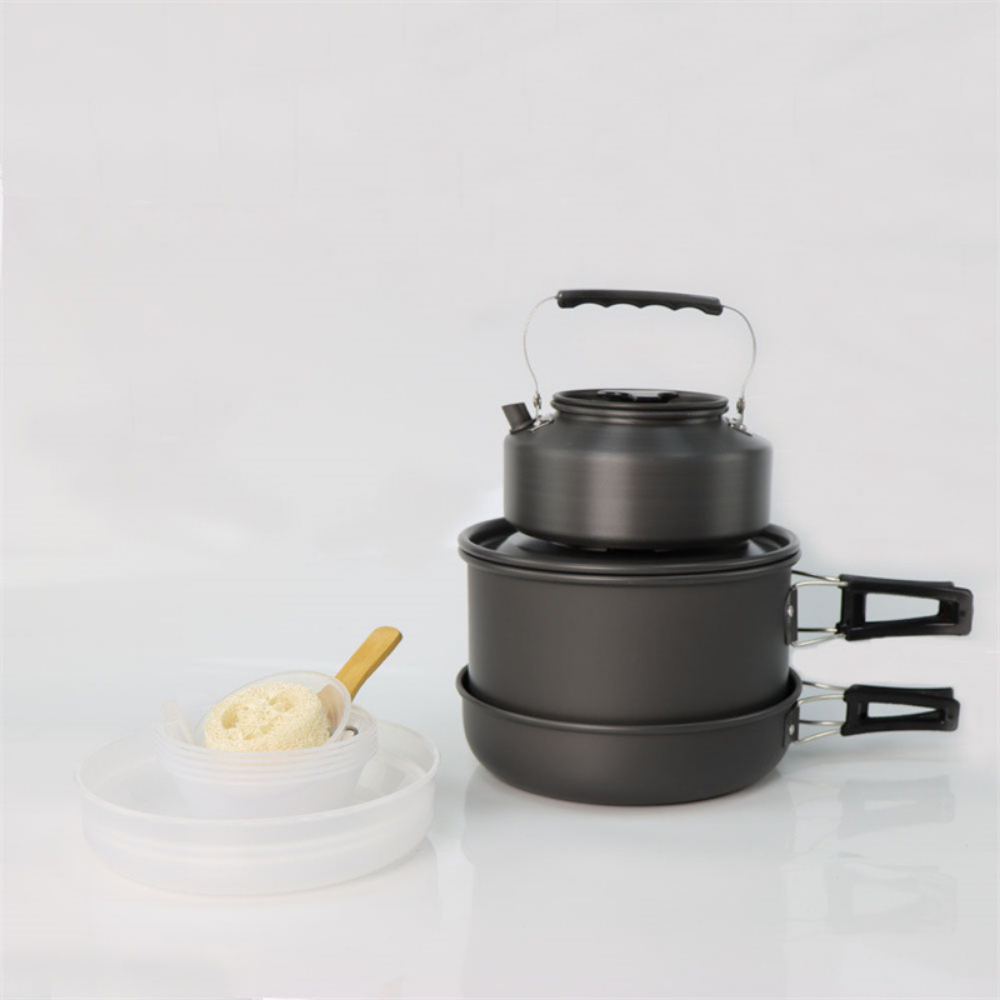 Set da Cucina da Campeggio in  - Nesting Camping Cooking Set recensione e prezzo