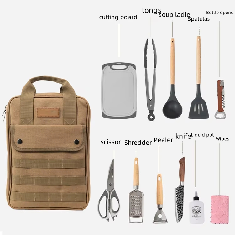 Set di accessori per utensili  - Camping Cooking Utensil Bag recensione e prezzo