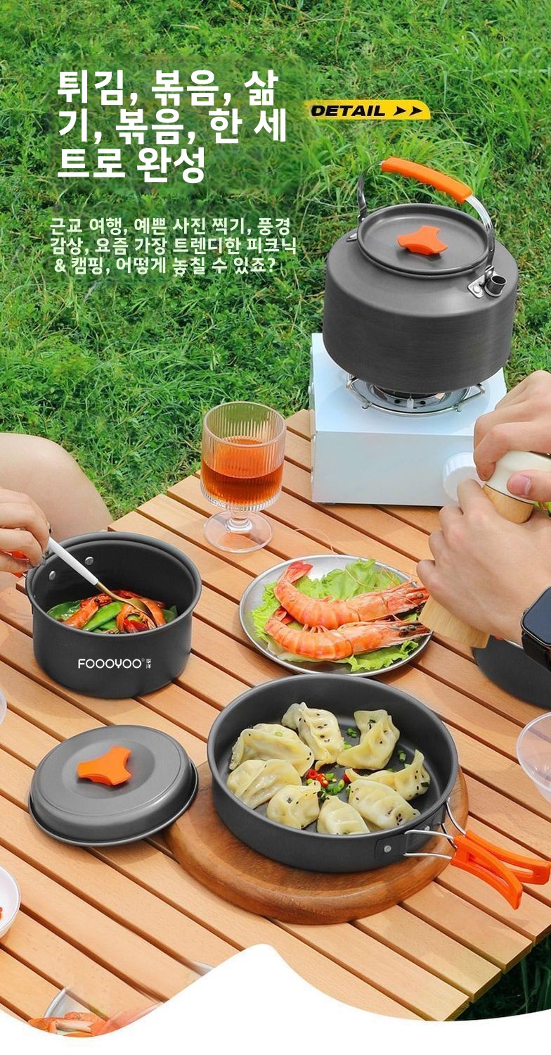 Set di Pentole da Campeggio Po - Nesting Camping Cooking Set recensione e prezzo