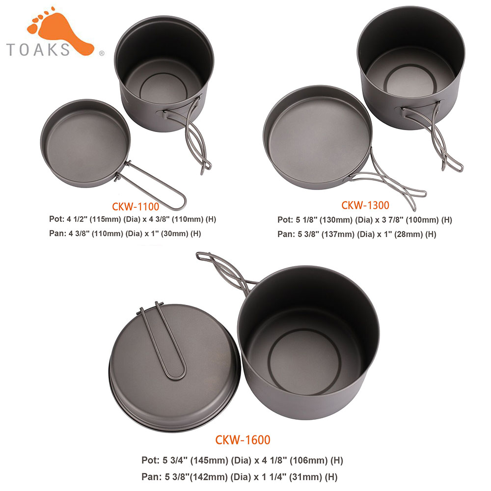 TOAKS Pentolame e Utensili per - Camping Cooking Wok recensione e prezzo