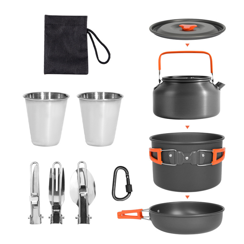 DS-308 Set da cucina da estern - Nesting Camping Cooking Set recensione e prezzo