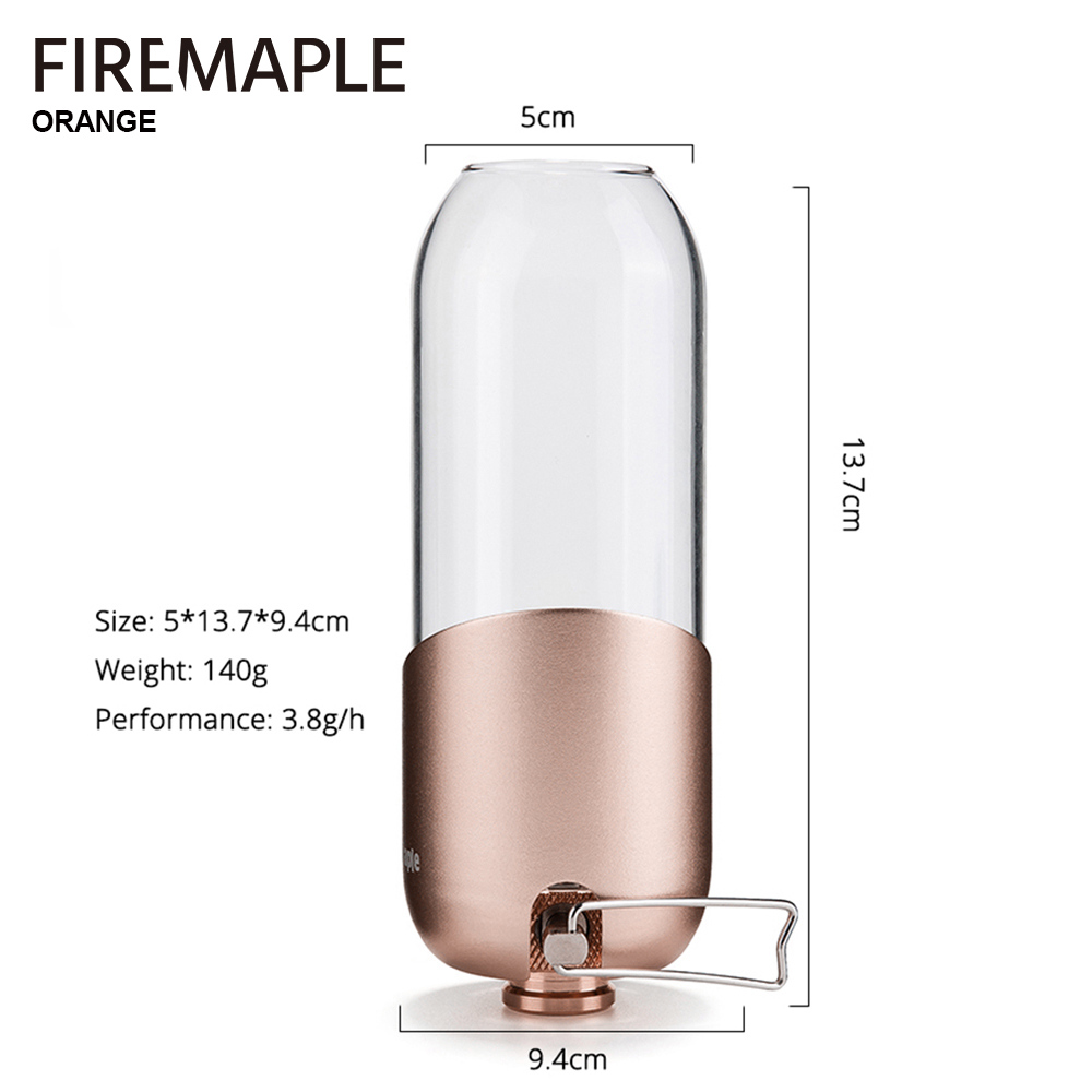 Fire Maple Orange lanterna a G - Camping Cooking Light recensione e prezzo
