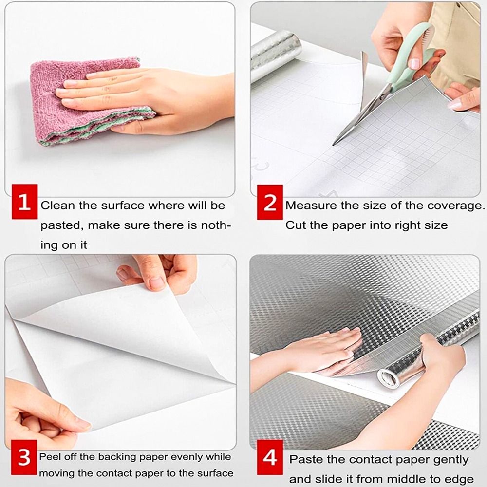 40x300 cm Adesivi autoadesivi  - Aluminum Foil Heavy Duty recensione e prezzo