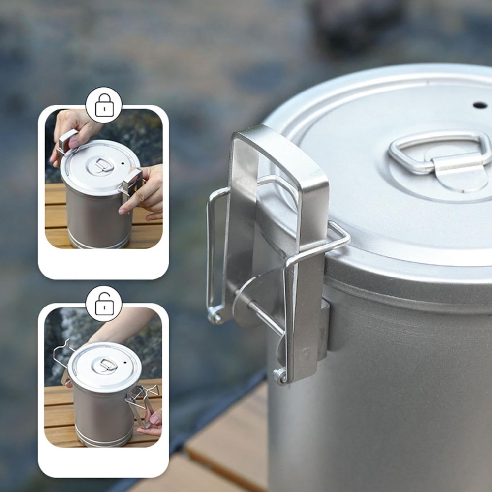Set di Pentole da Campeggio co - Nesting Camping Cooking Set recensione e prezzo