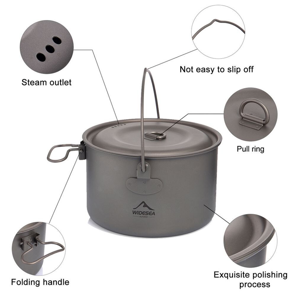 Widesea Stoviglie da campeggio - Camping Cooking And Cutlery Set recensione e prezzo