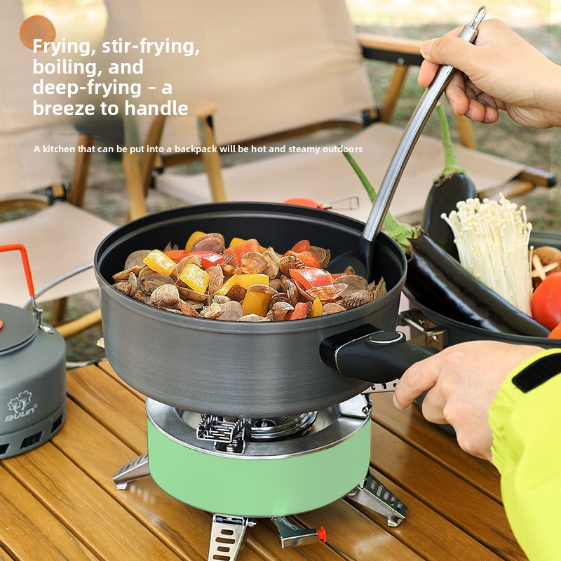 Padella antiaderente Bulin 202 - Camping Cooking Wok recensione e prezzo