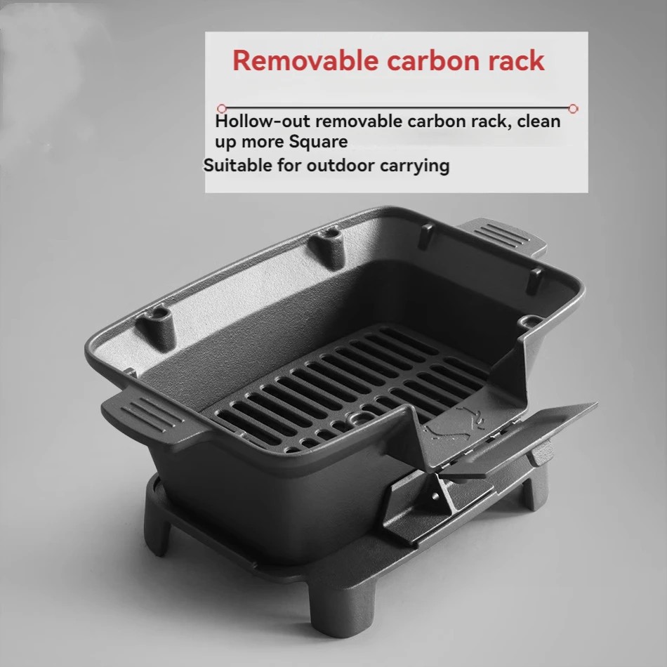 Fornello a carbone non rivesti - Camping Cooking Ovens recensione e prezzo