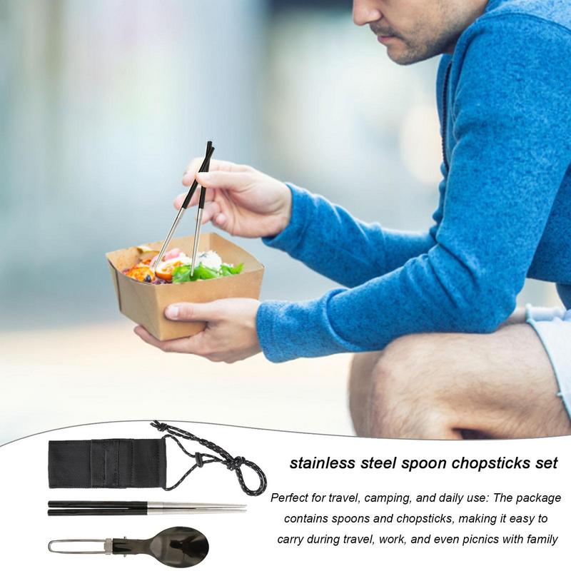 Bacchette da cucchiaio pieghev - Camping Cooking And Eating Set recensione e prezzo