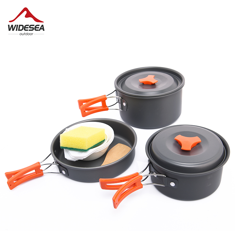 Widesea Set di pentole da camp - Camping Cooking And Cutlery Set recensione e prezzo