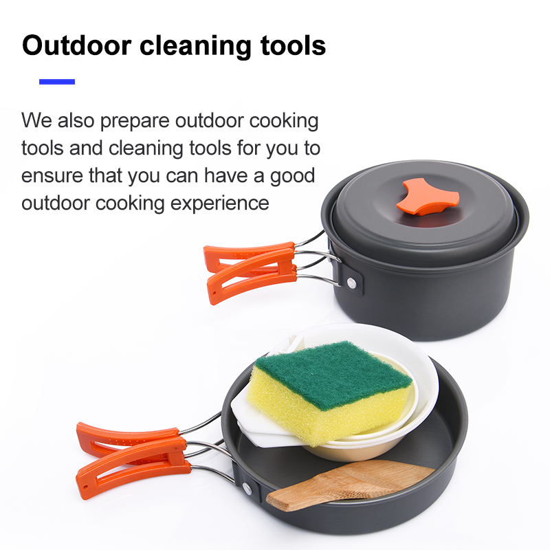 Widesea Set di pentole da camp - Camping Cooking And Cutlery Set recensione e prezzo