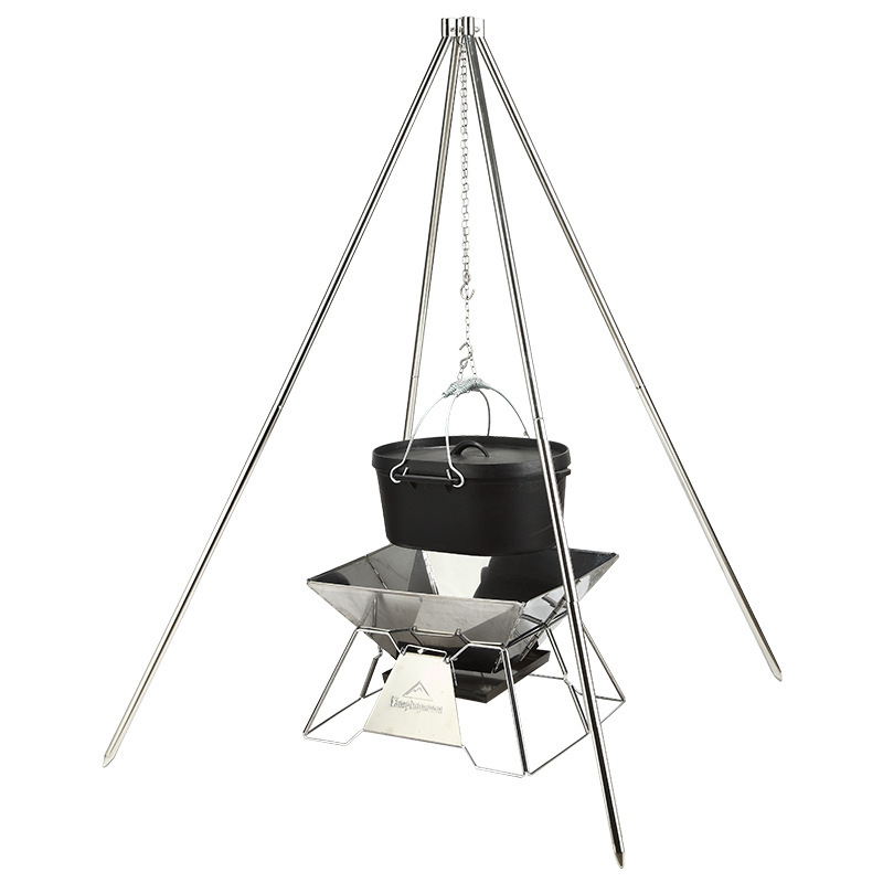 Treppiede da campeggio in acci - Camping Cooking Dutch Oven recensione e prezzo