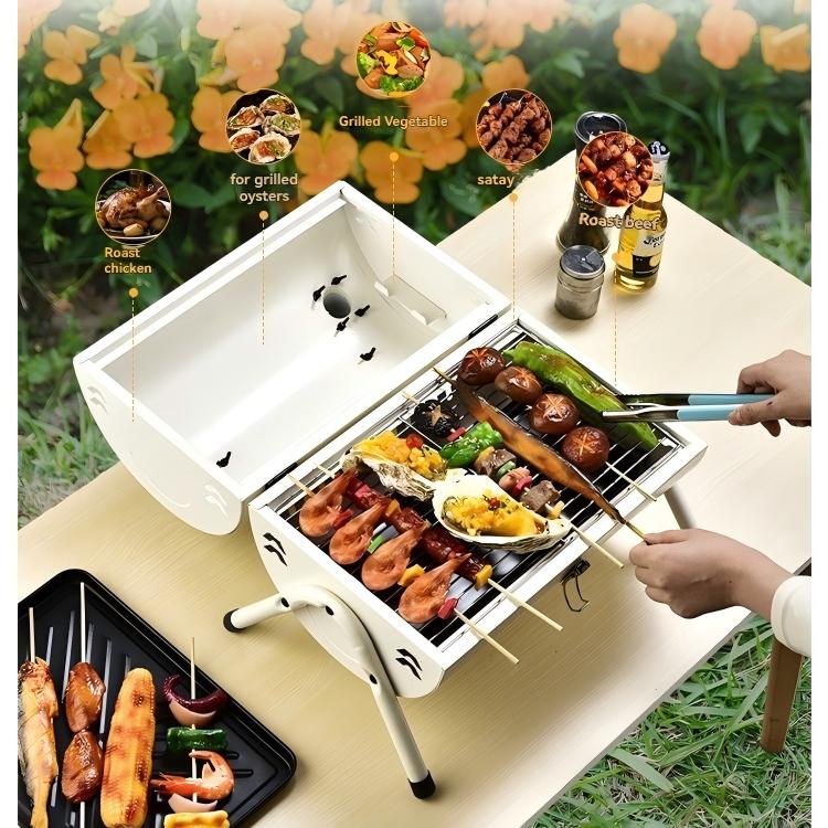 Mini Griglia BBQ Portatile a D - Camping Cooking Ovens recensione e prezzo