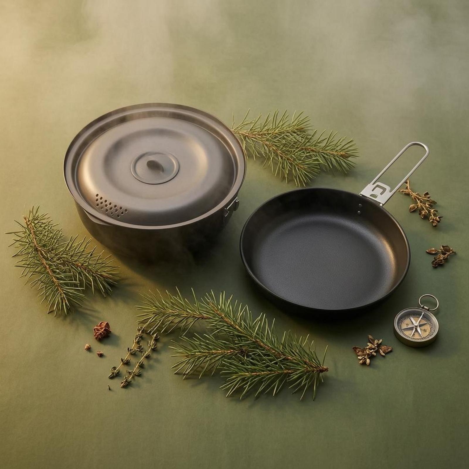 Set di Utensili da Cucina per  - Nesting Camping Cooking Set recensione e prezzo