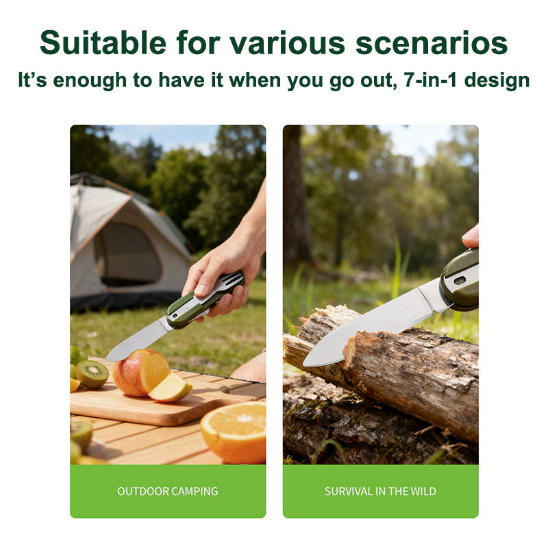 Nuovo set di posate da campegg - Camping Cooking And Cutlery Set recensione e prezzo