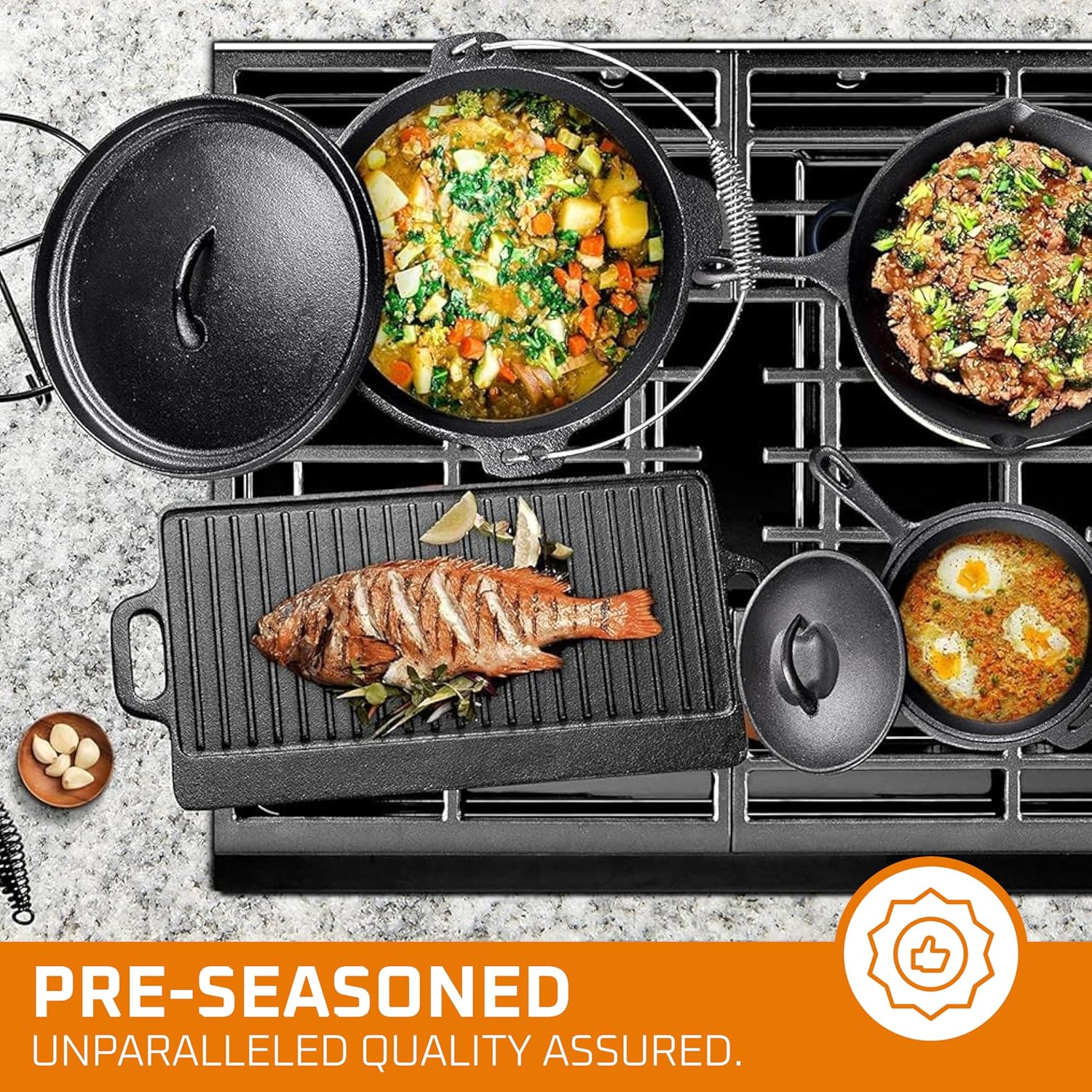 Set da cucina da campeggio com - Camping Cooking Dutch Oven recensione e prezzo