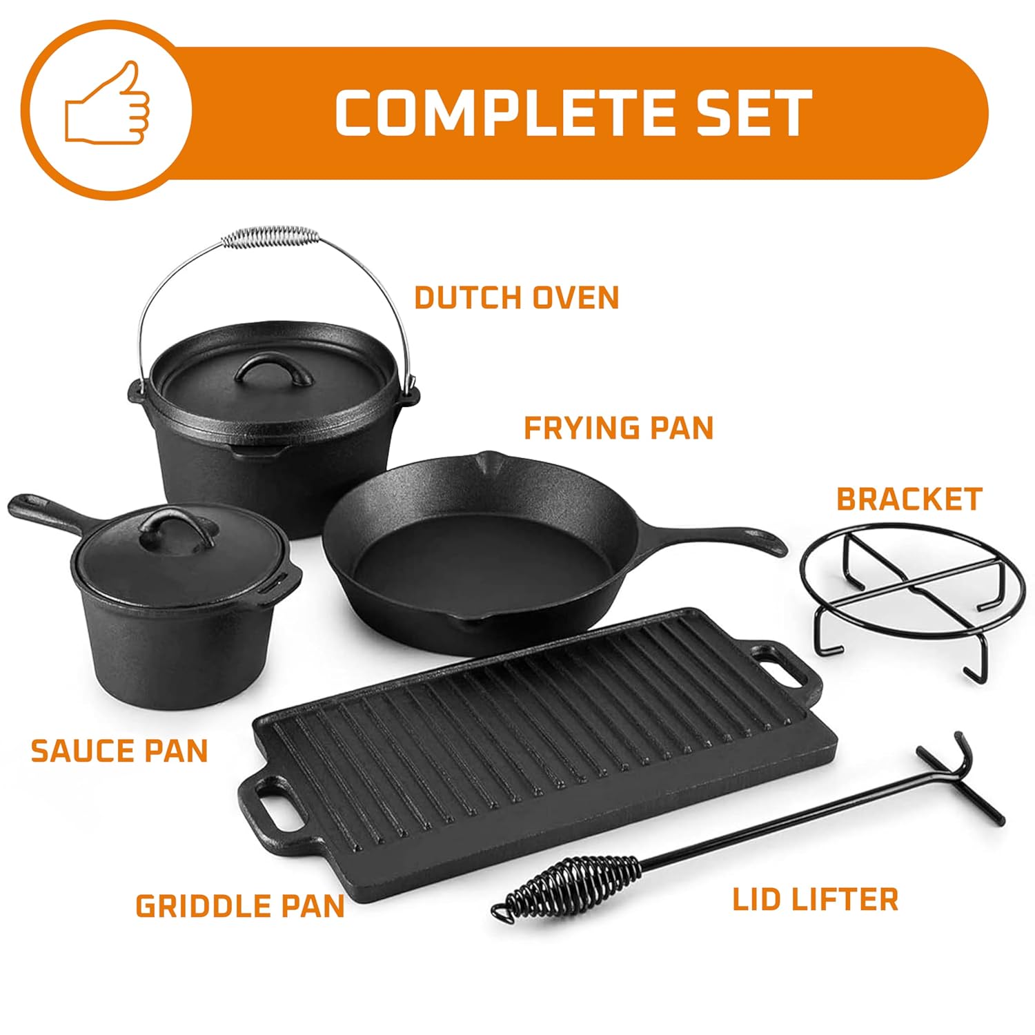 Set da cucina da campeggio com - Camping Cooking Dutch Oven recensione e prezzo