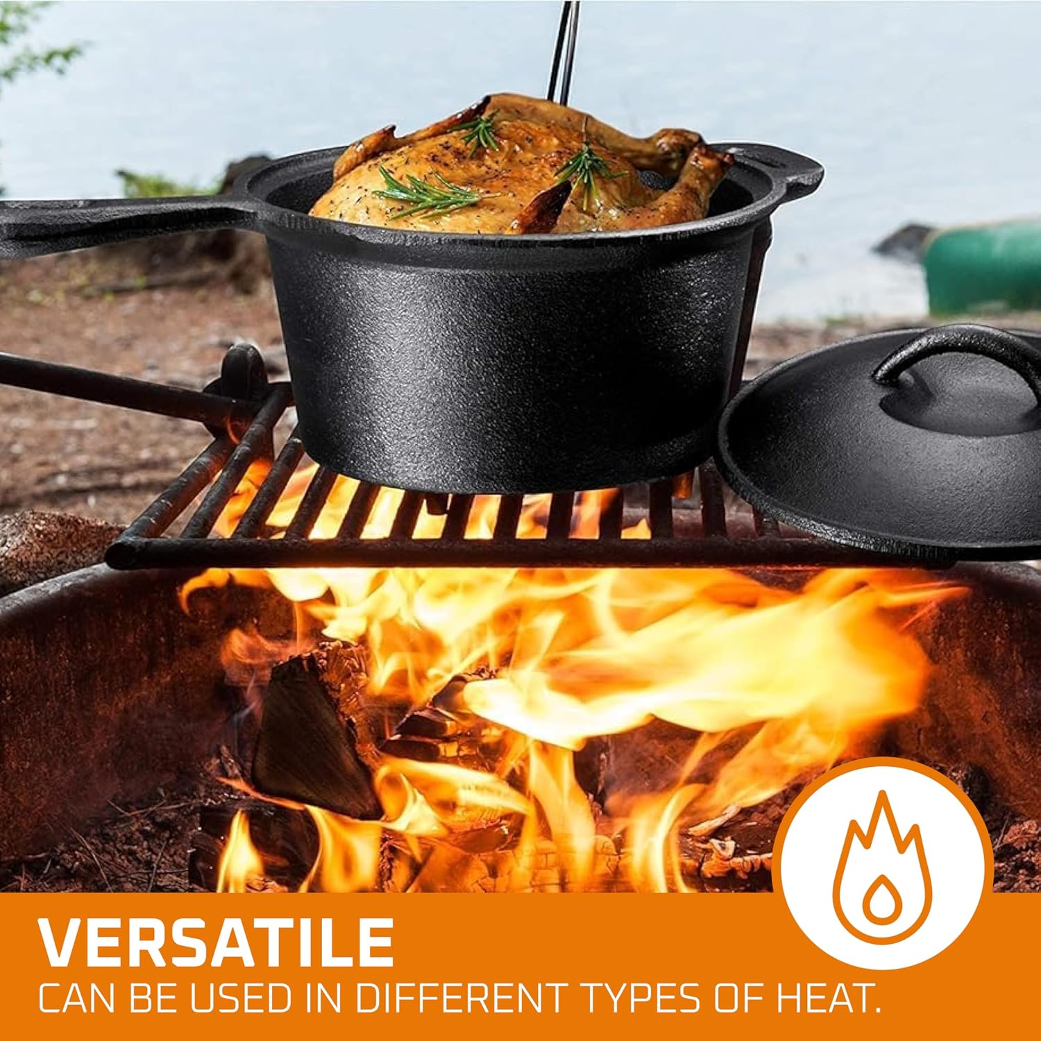 Set da cucina da campeggio com - Camping Cooking Dutch Oven recensione e prezzo