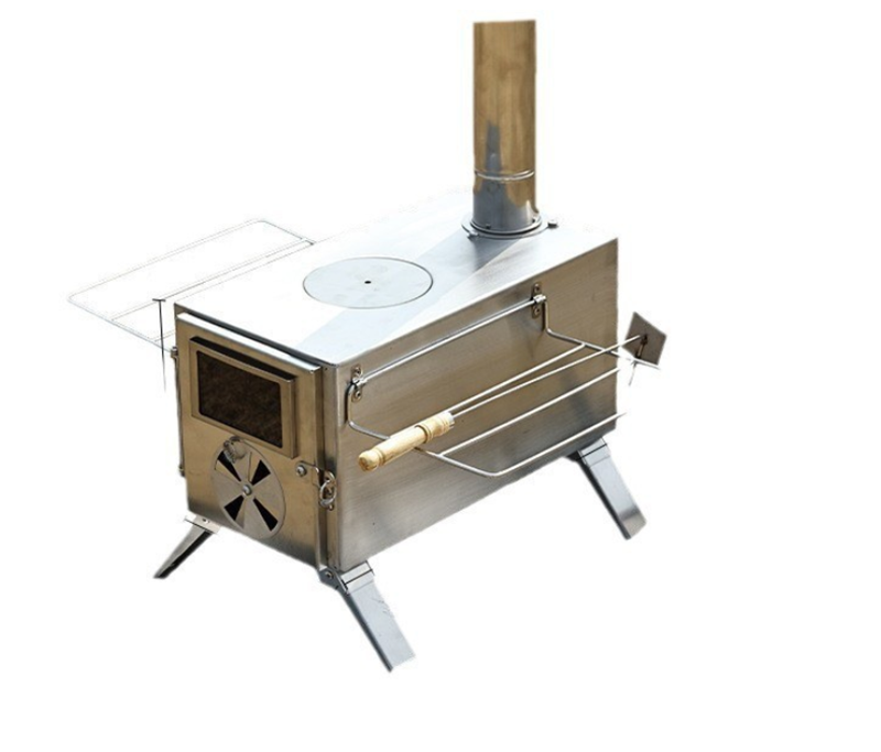 Fornello BBQ Portatile in Acci - Camping Cooking Ovens recensione e prezzo