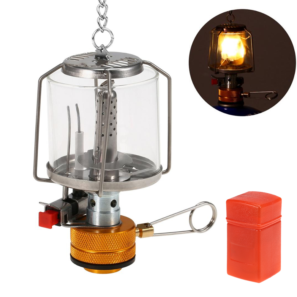 1 Set Gas Lamp Outdoor Camping - Camping Cooking Light recensione e prezzo