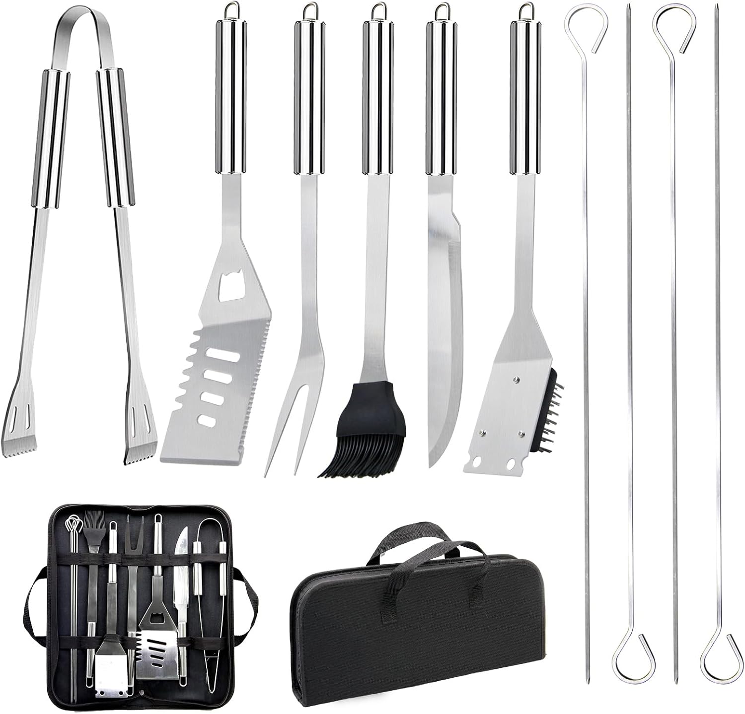 Set di Utensili per Barbecue i - Camping Cooking Utensil Bag recensione e prezzo