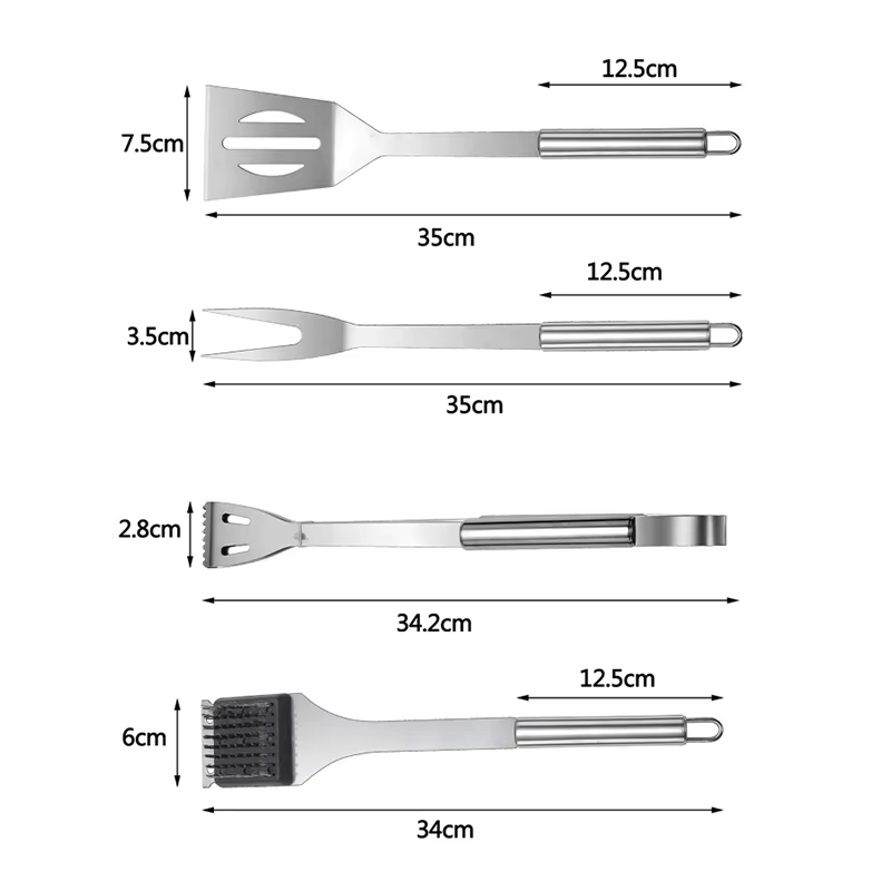 Set di Utensili per Barbecue i - Camping Cooking Utensil Bag recensione e prezzo