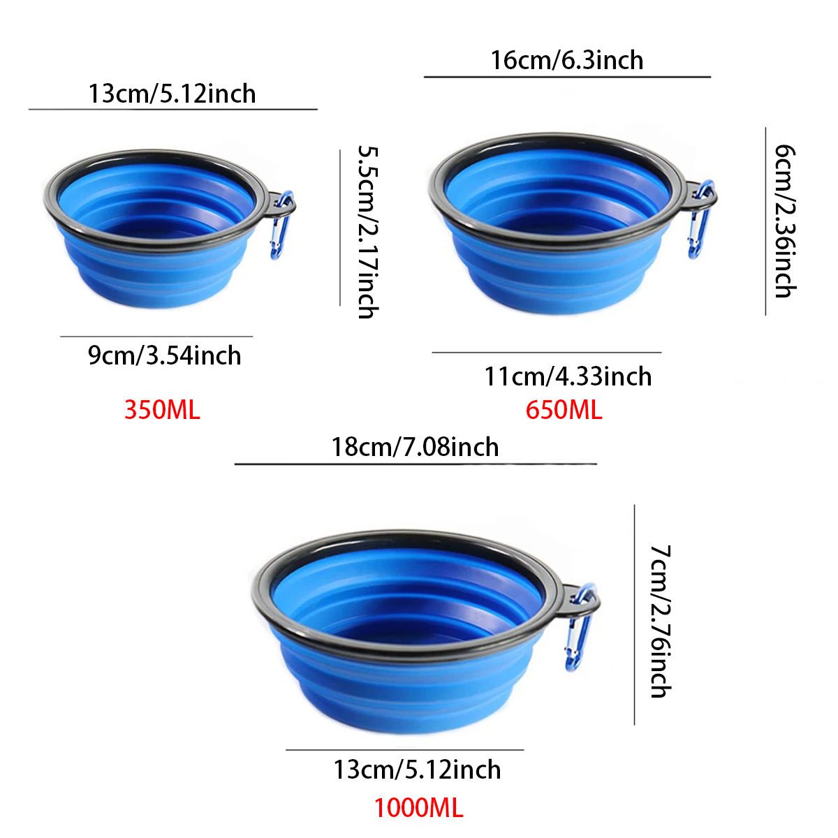 Ciotola Pieghevole in Silicone - Camping Cooking And Eating recensione e prezzo