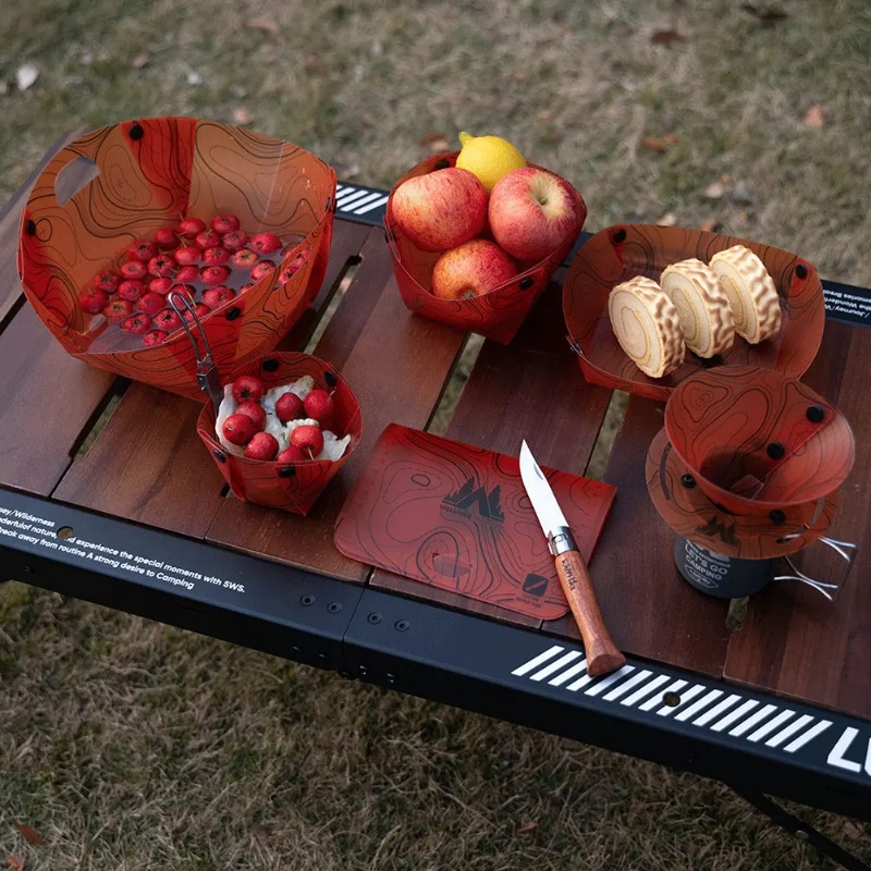 Stoviglie da campeggio pieghev - Camp Cutting Board recensione e prezzo