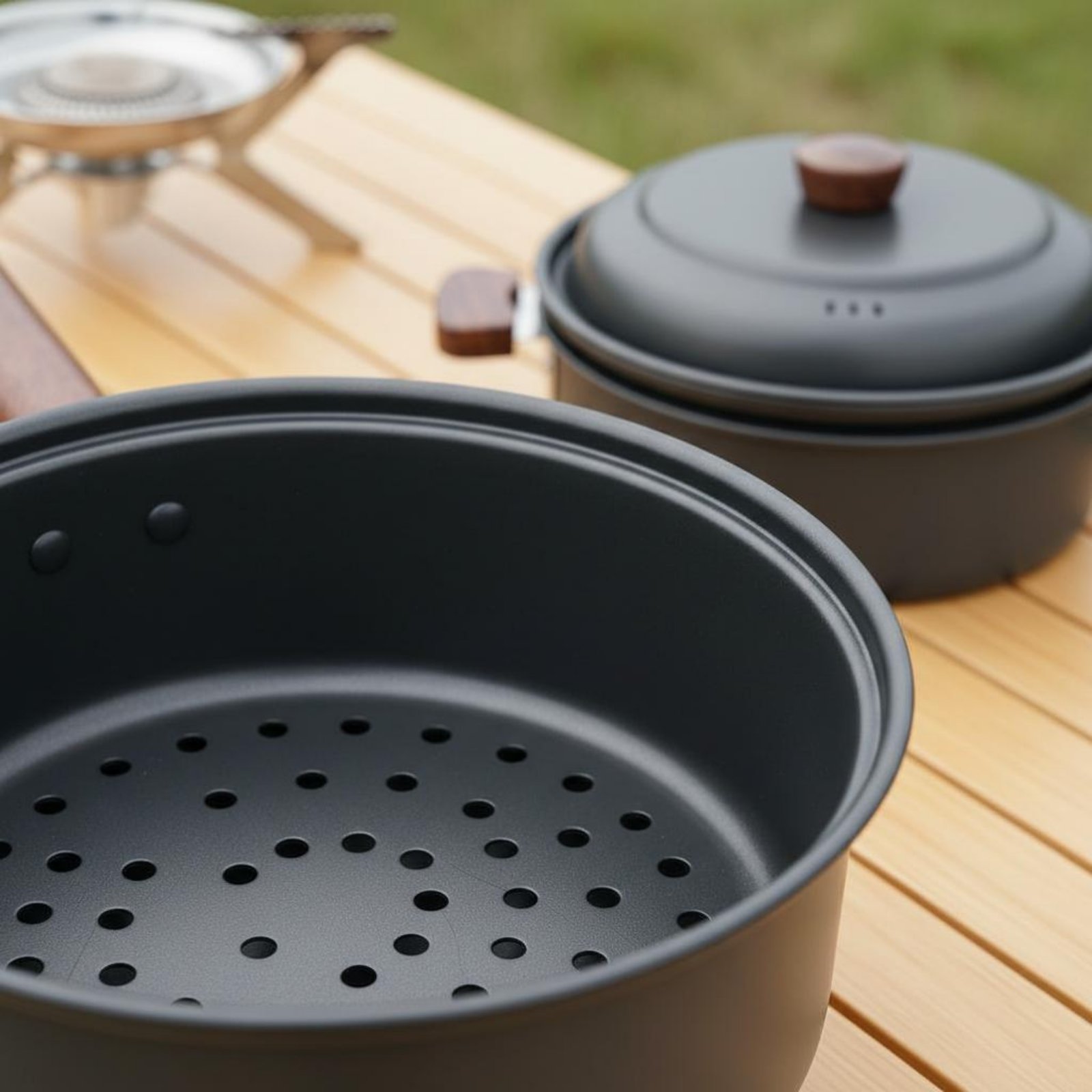 Pentola da campeggio da 3L, le - Nesting Camping Cooking Set recensione e prezzo
